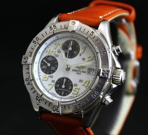 breitling aeromarine colt chronograph men& 39|More.